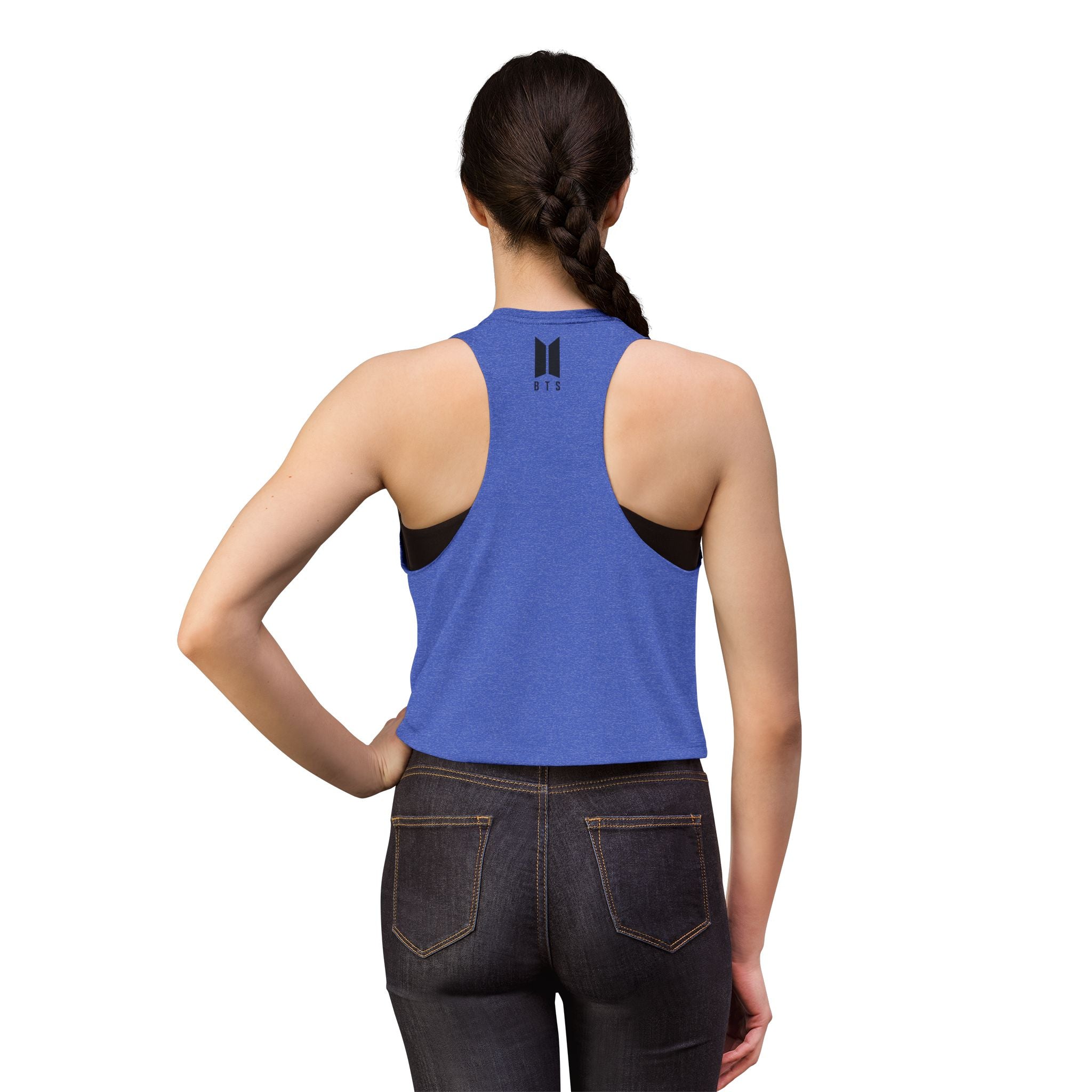 BTS Arirang Crop Top – K‑Pop Fan Muscle Tank with Member Names