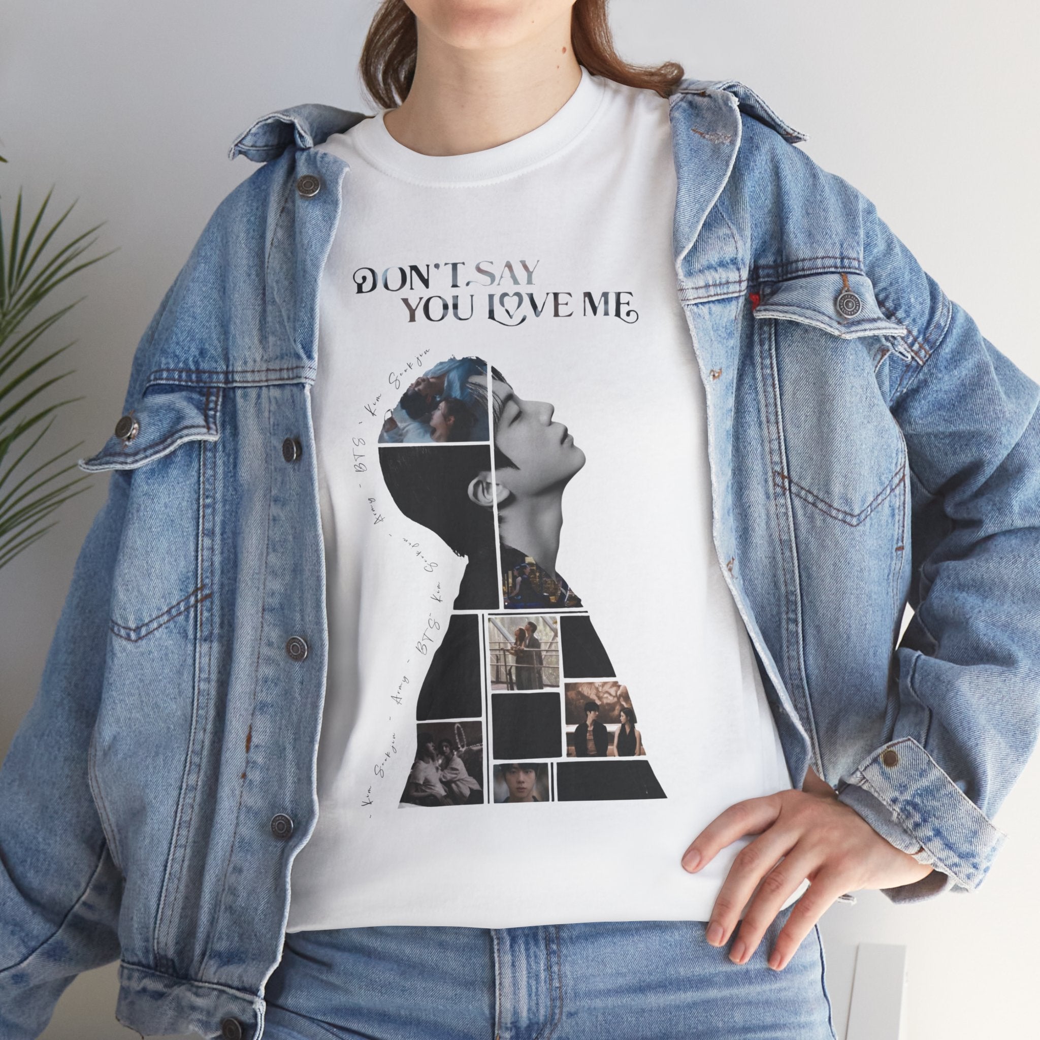 BTS - JIN - ARMY - Tee Shirt — "Don't Say You Love Me"