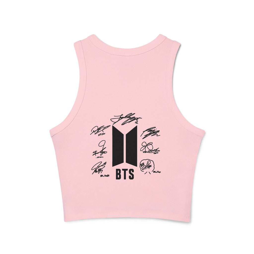 BTS Signature 2026 Arirang Racer Tank Top — K‑Pop Fan Crop Tank