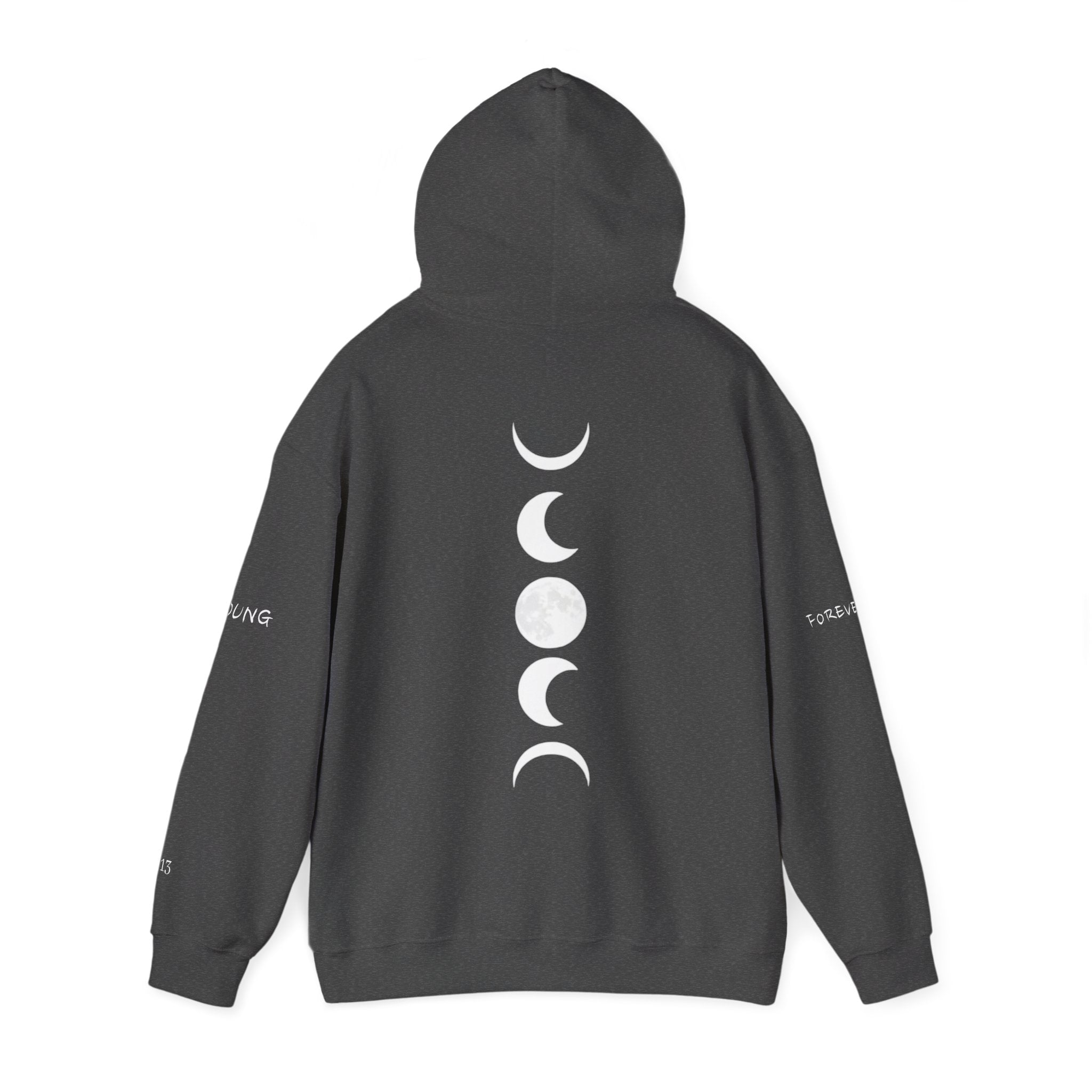 Jimin Tattos inpired Hoodie - Moon Phases — BTS Sweatshirt