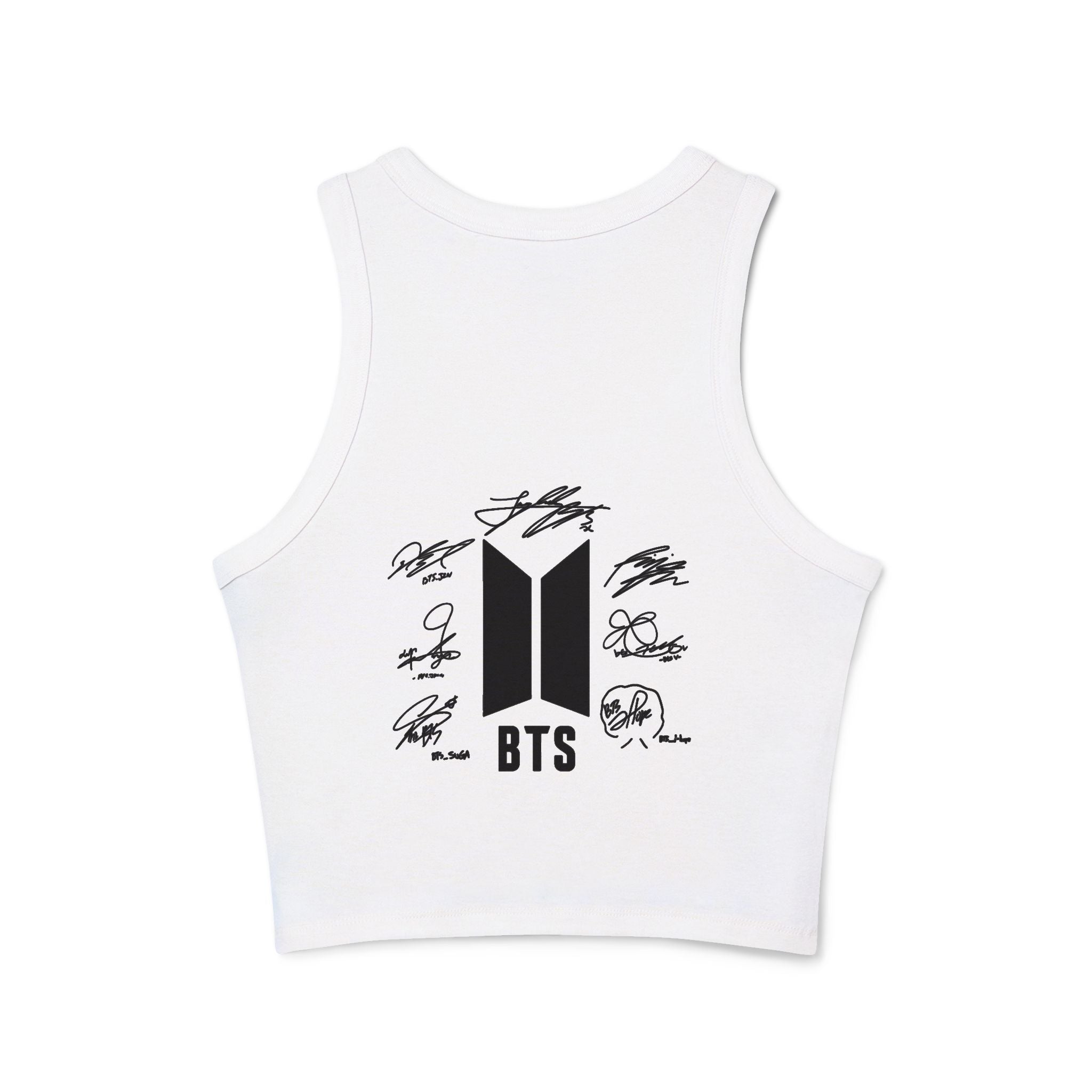 BTS Signature 2026 Arirang Racer Tank Top — K‑Pop Fan Crop Tank