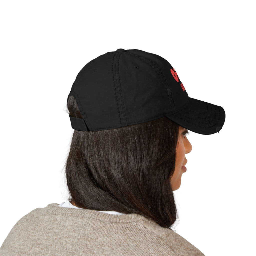 BTS 2026 Distressed Embroidered Dad Hat - Arirang Logo Vintage Baseball Cap