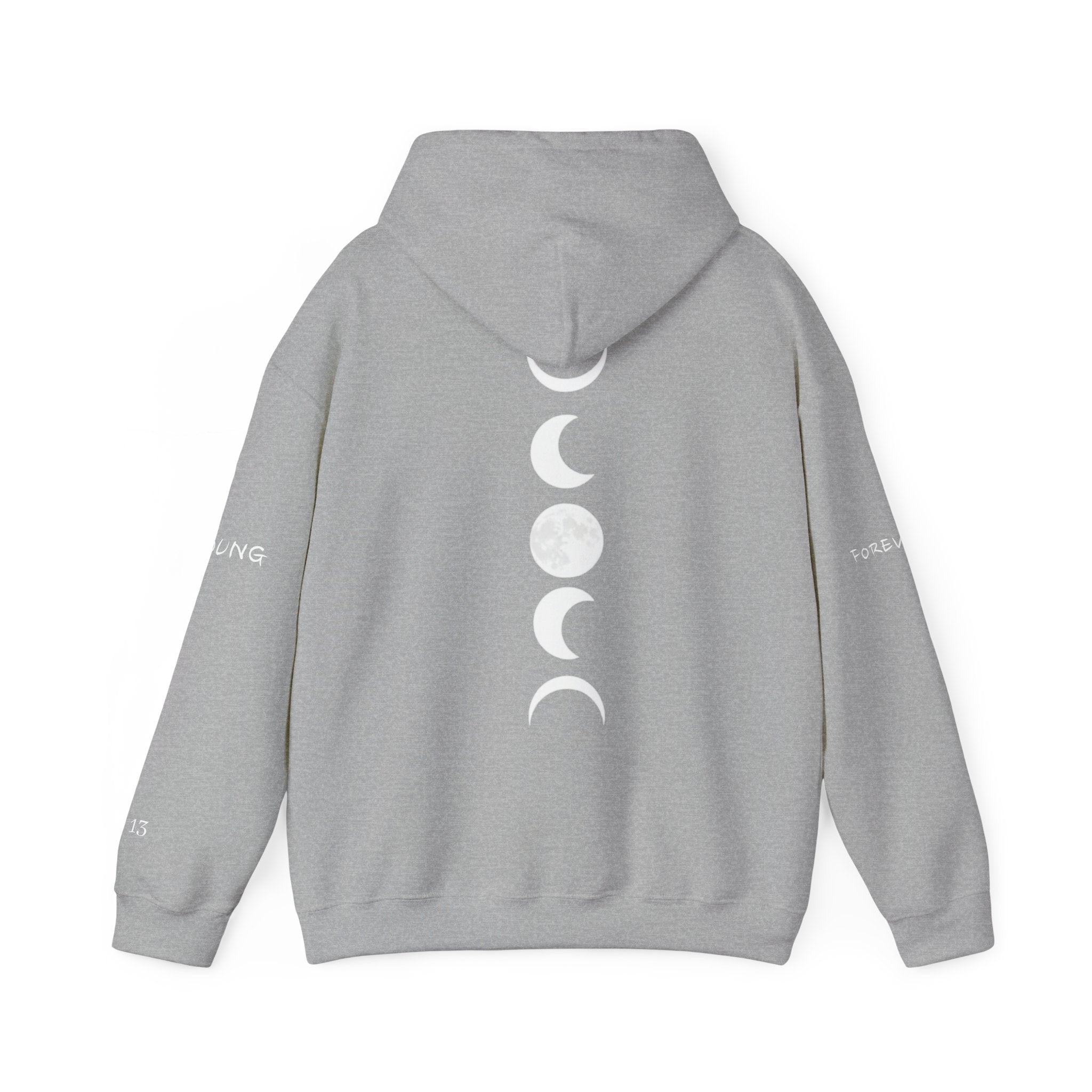 Jimin Tattos inpired Hoodie - Moon Phases — BTS Sweatshirt