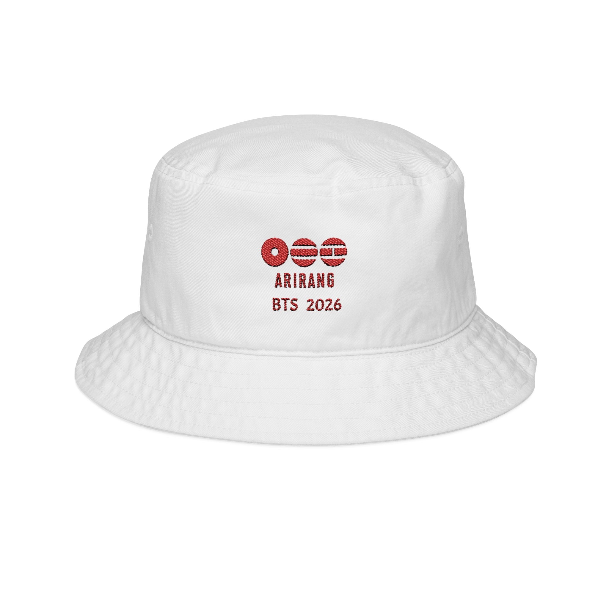 Bucket Hat — Arirang BTS 2026 Embroidered K-Pop Fan Hat