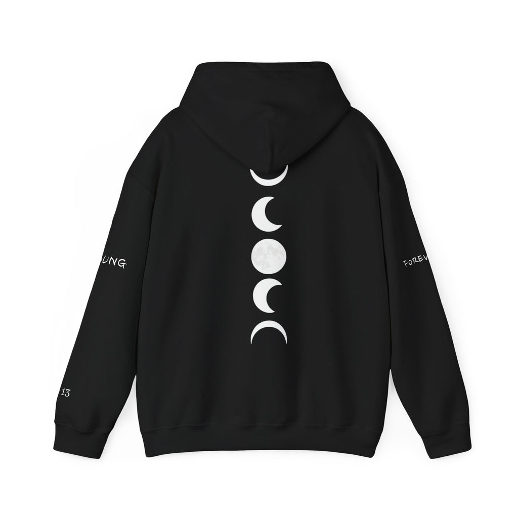 Jimin Tattos inpired Hoodie - Moon Phases — BTS Sweatshirt