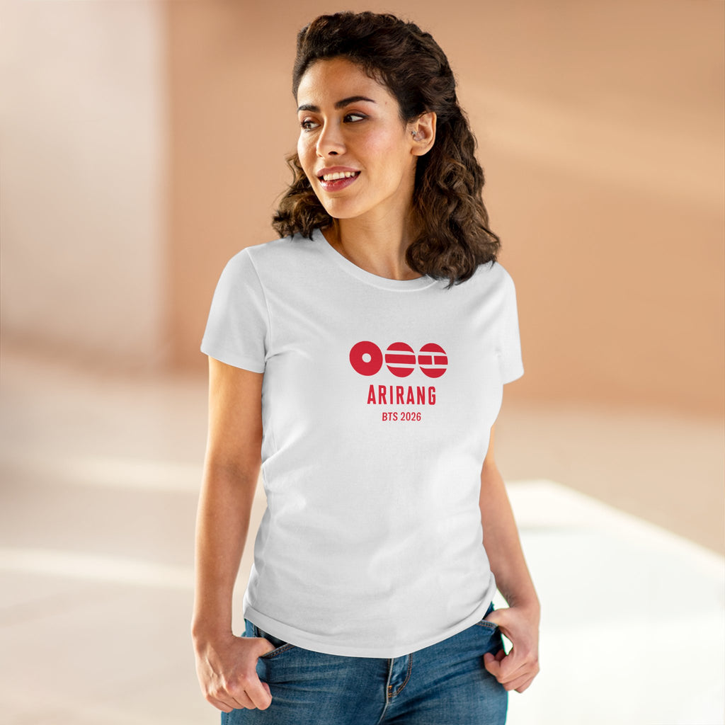 'Arirang' Tour Tee - Women's World Tour Concert Shirt (BTS 2026)
