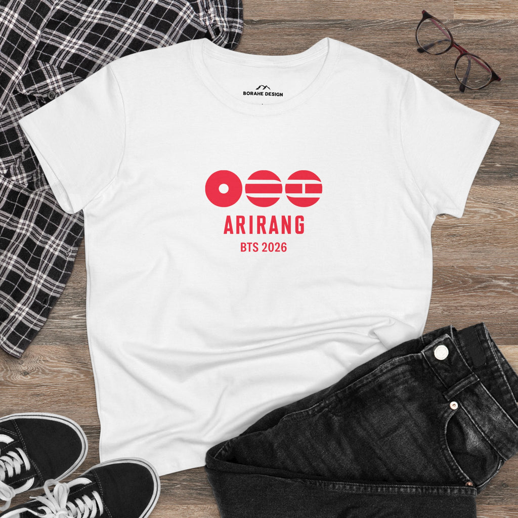 'Arirang' Tour Tee - Women's World Tour Concert Shirt (BTS 2026)
