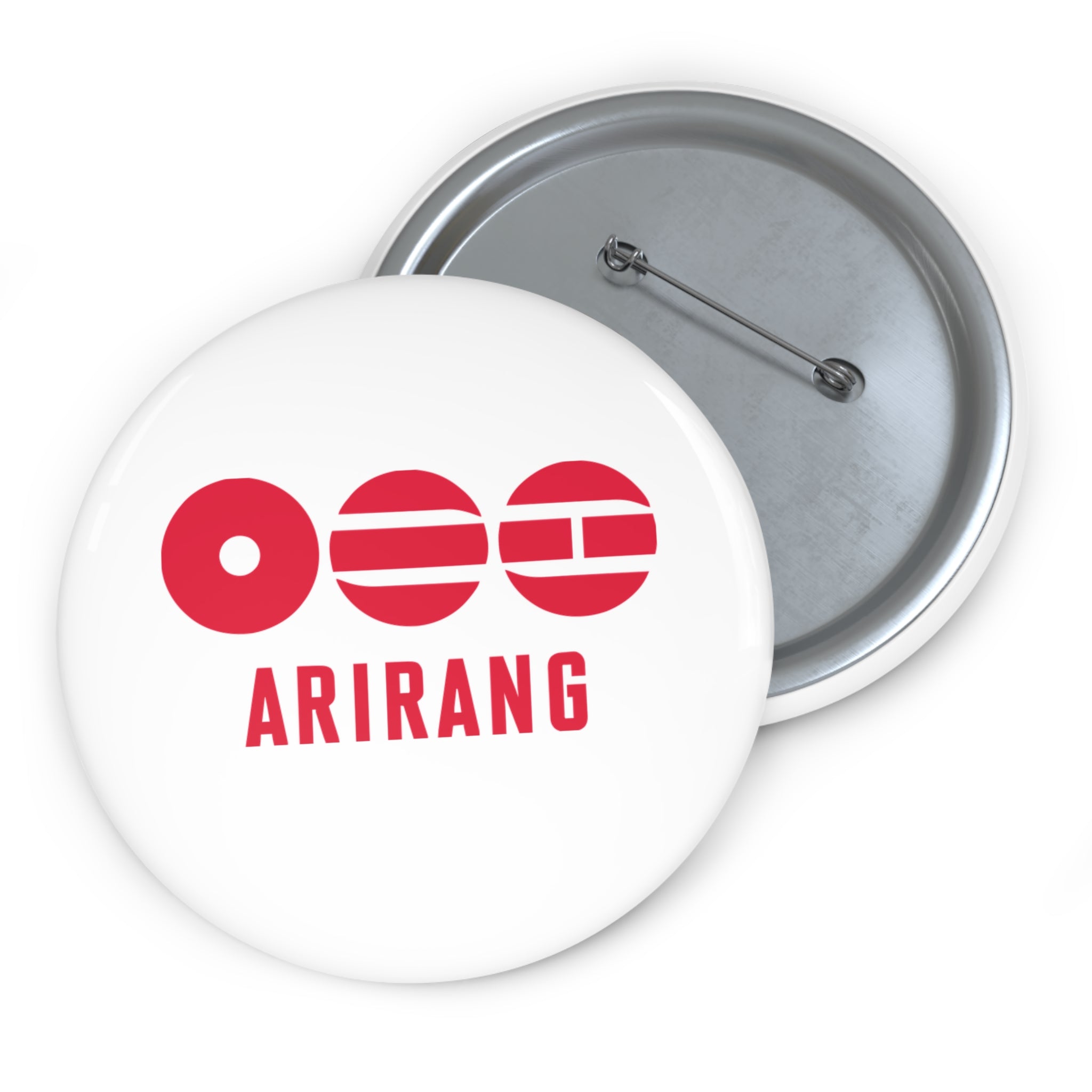 BTS 2026 Arirang Logo Pin Button — Korean Music & Culture Enamel-Style Badge