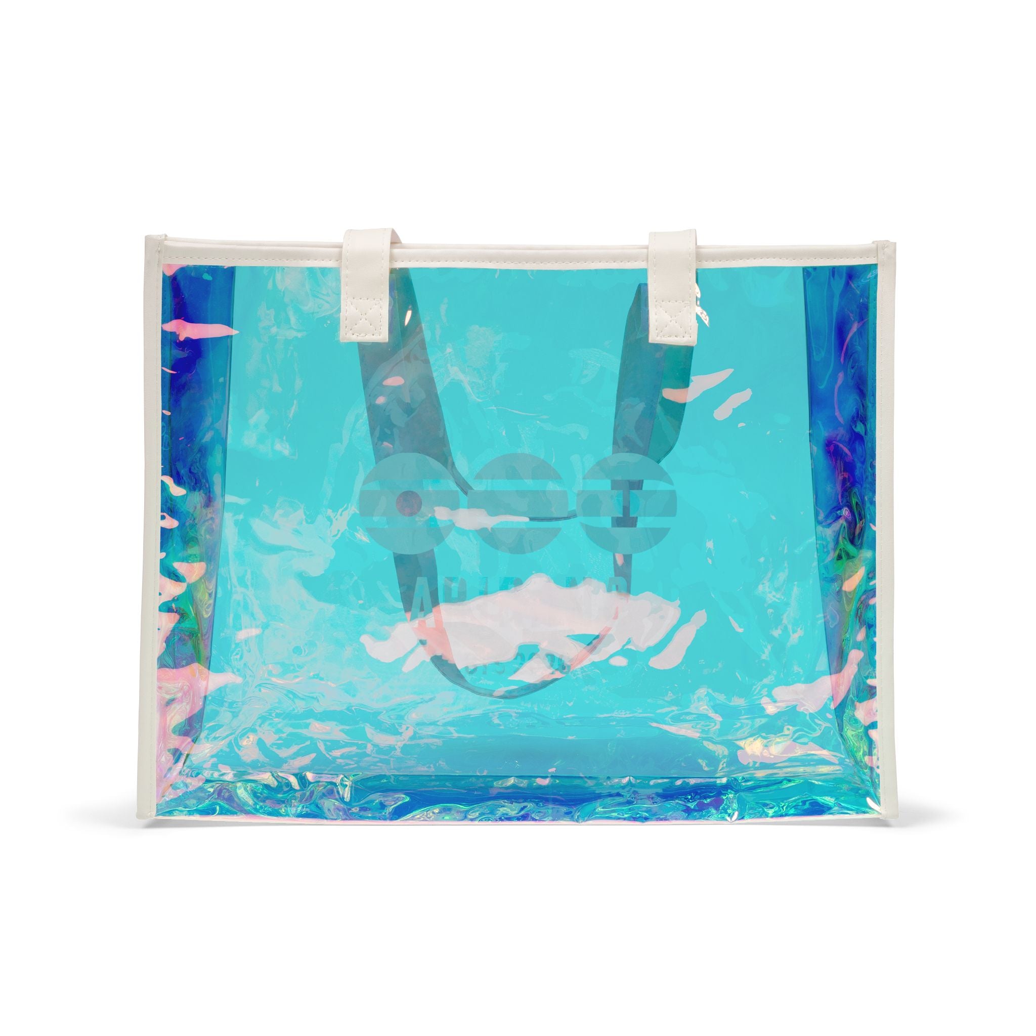 BTS Concert 2026 Arirang  Holographic Beach Tote Bag — Iridescent Clear Carryall for Summer & Pool
