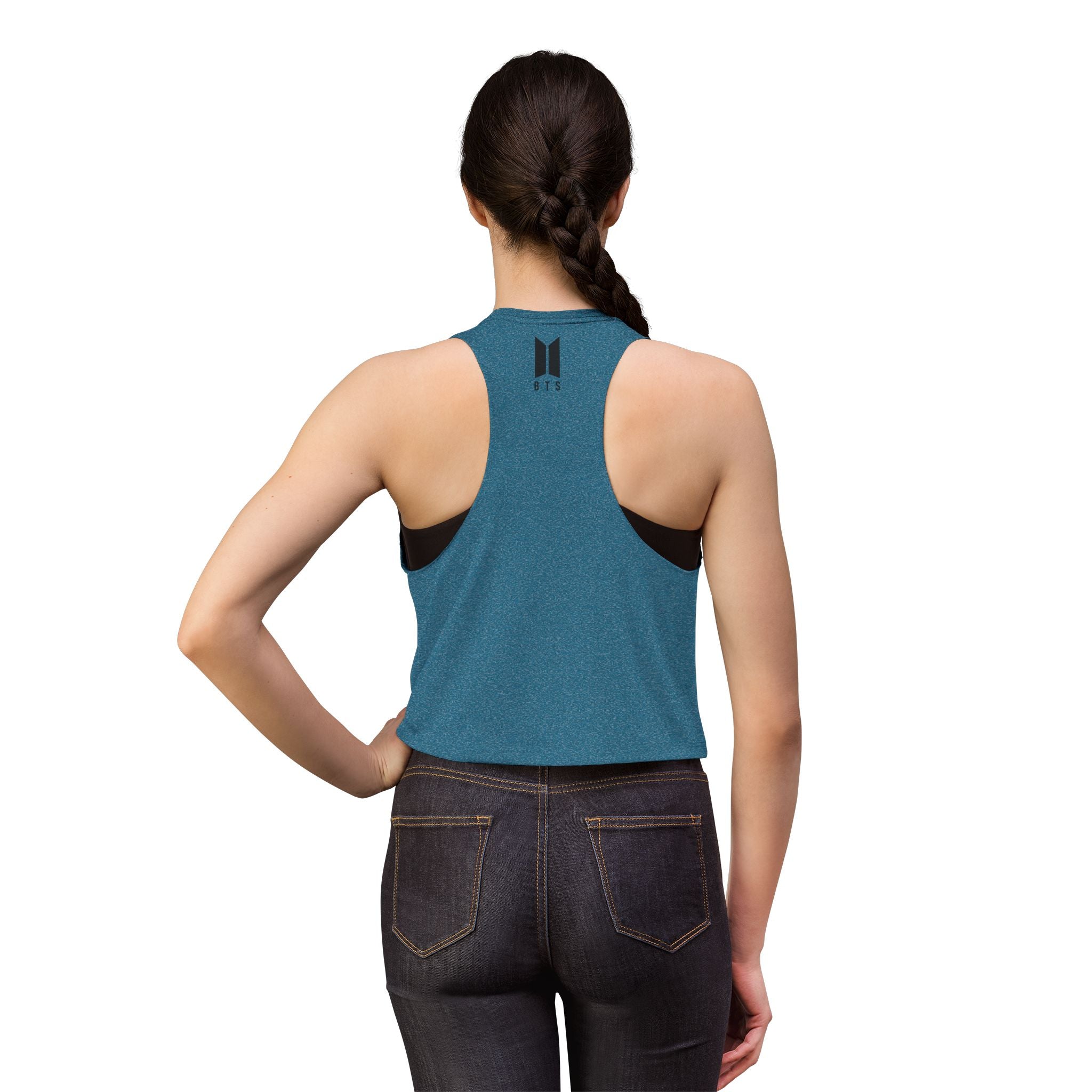 BTS Arirang Crop Top – K‑Pop Fan Muscle Tank with Member Names