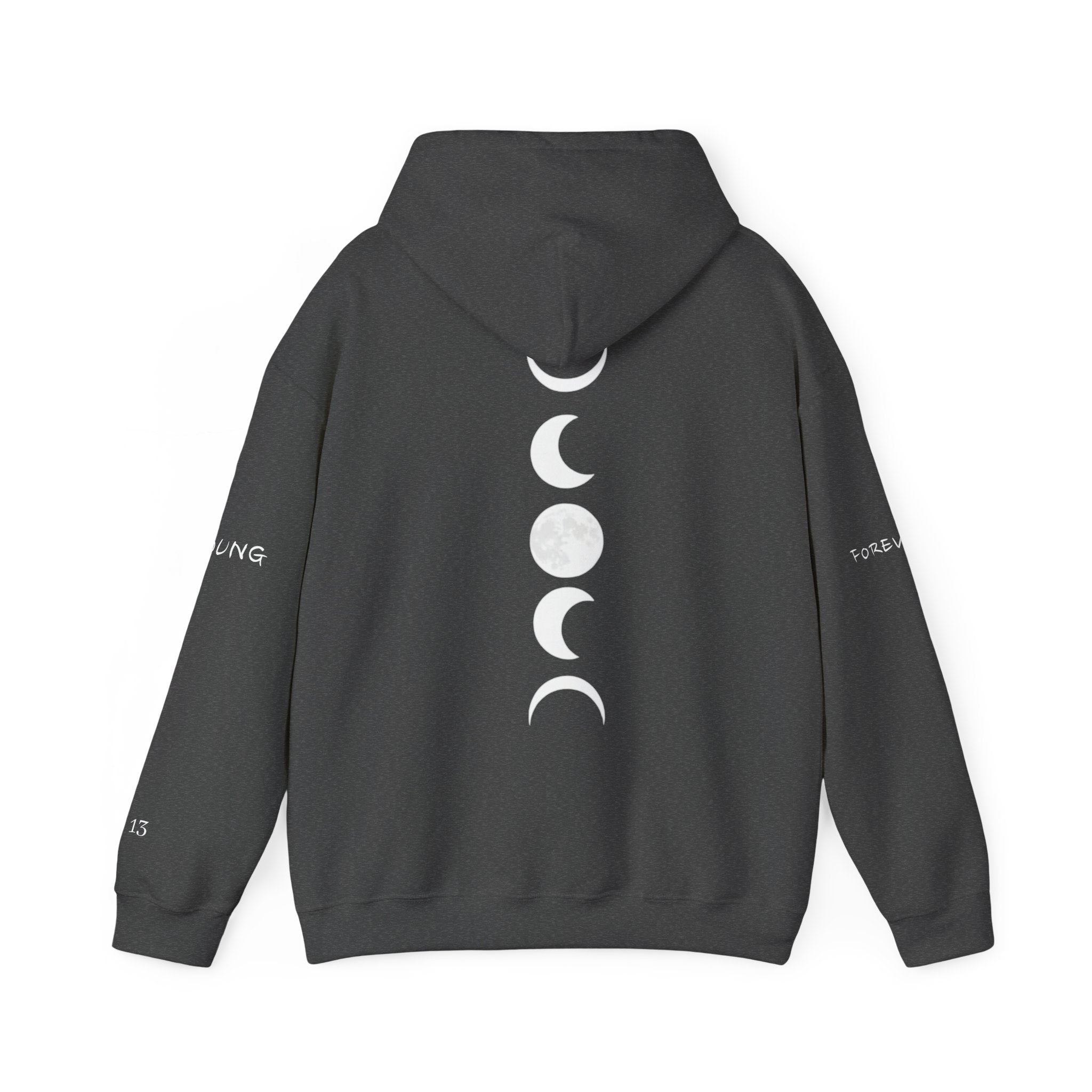 Jimin Tattos inpired Hoodie - Moon Phases — BTS Sweatshirt