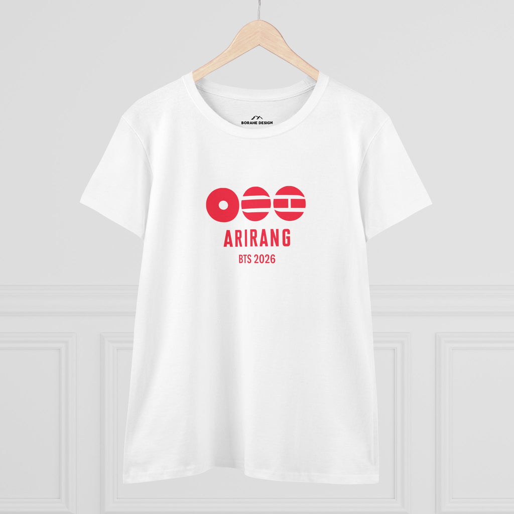 'Arirang' Tour Tee - Women's World Tour Concert Shirt (BTS 2026)
