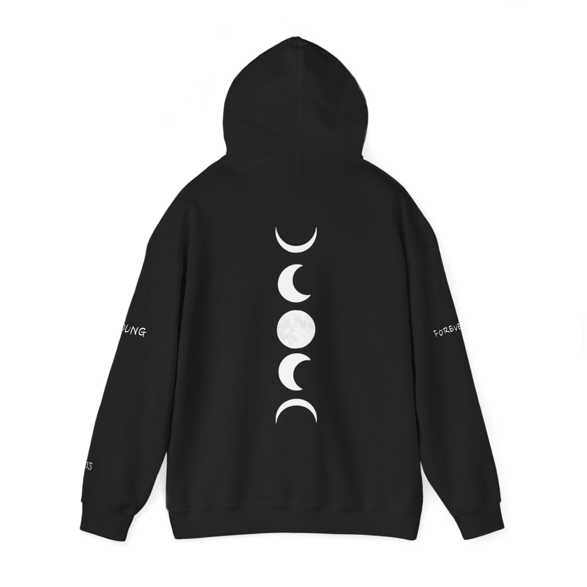 Jimin Tattos inpired Hoodie - Moon Phases — BTS Sweatshirt