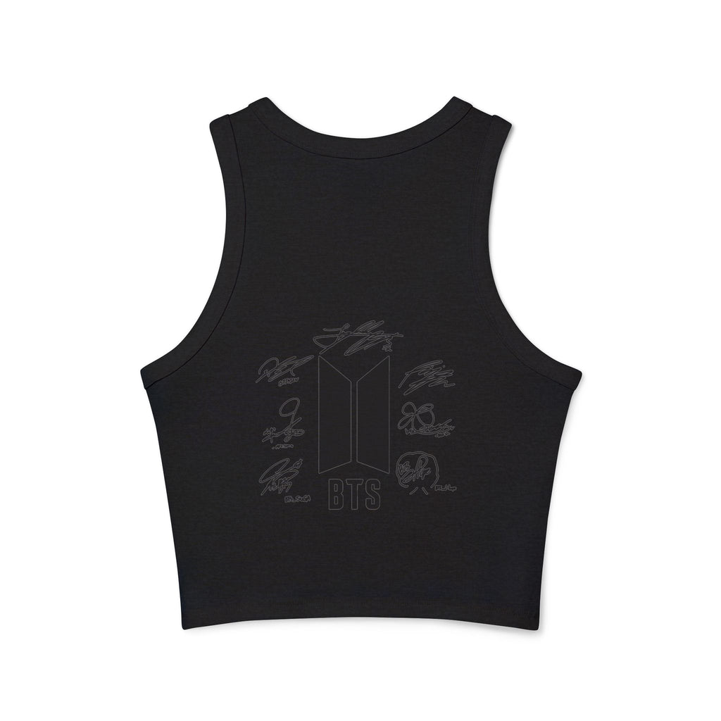 BTS Signature 2026 Arirang Racer Tank Top — K‑Pop Fan Crop Tank