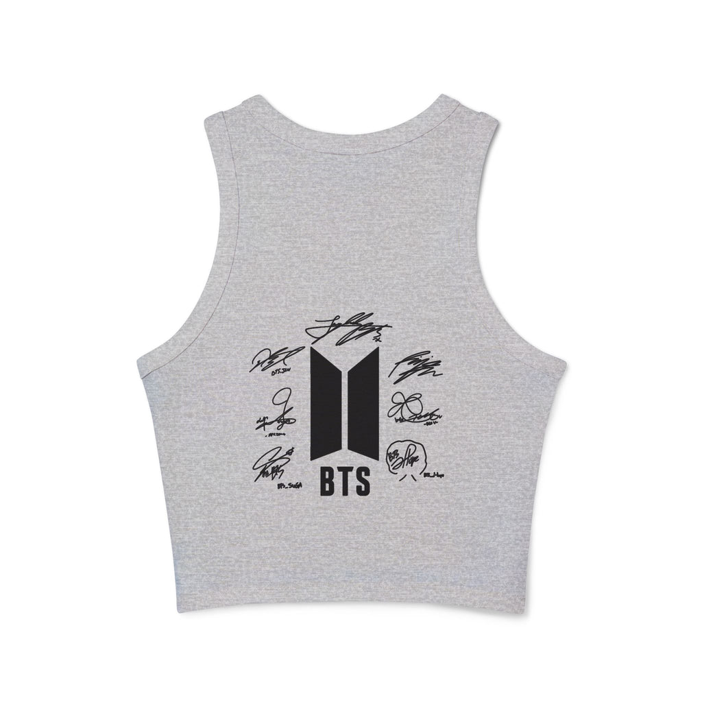 BTS Signature 2026 Arirang Racer Tank Top — K‑Pop Fan Crop Tank