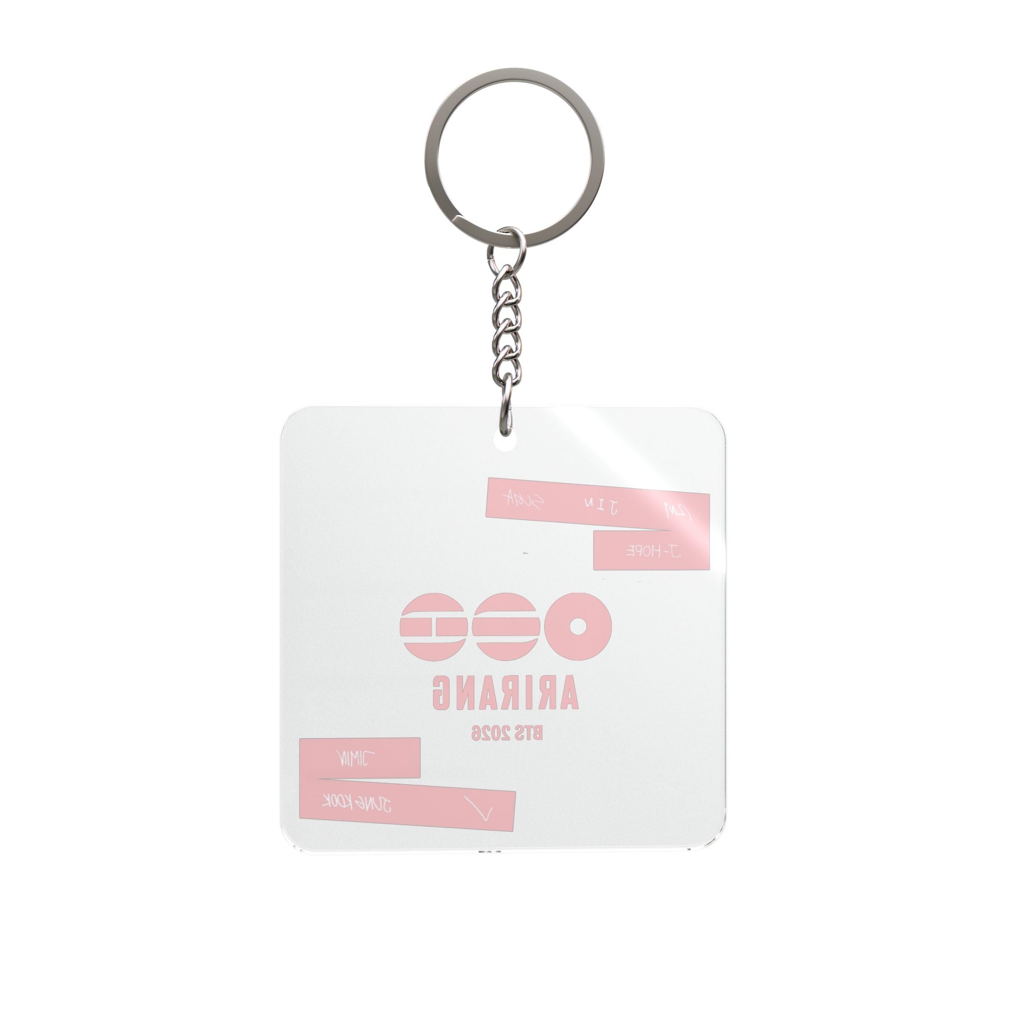 Arirang BTS 2026 Square Keychain — K-Pop Fan Souvenir