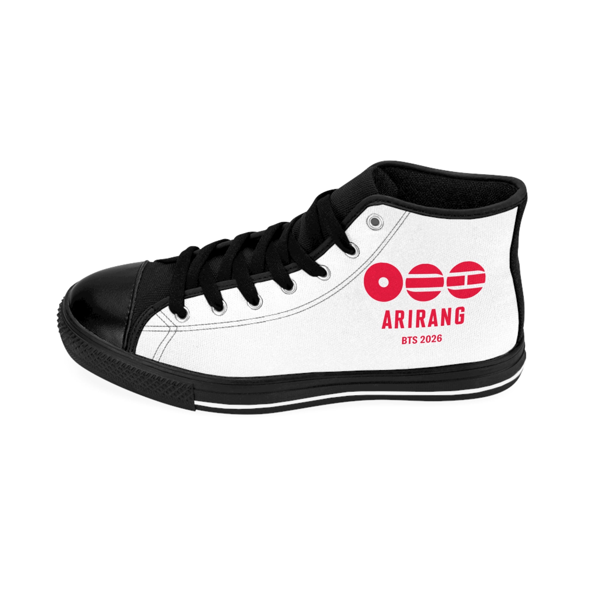 BTS World Tour 'Arirang' Women's High-Top Sneakers