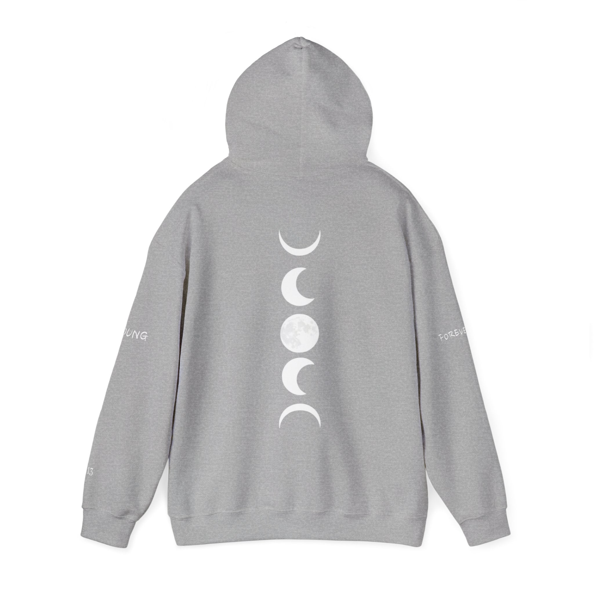 Jimin Tattos inpired Hoodie - Moon Phases — BTS Sweatshirt